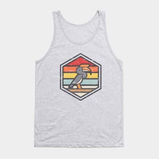 Retro Badge Hornbill Light Tank Top